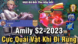Amily S2-2023 Liên Quân Mobile | Cách Chơi Lên Đồ Phù Hiệu Bảng Ngọc Cho Amily Mùa 26 Đi Rừng NTD LQ
