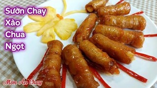 Cách Làm SƯỜN CHAY XÀO CHUA NGỌT Để Đãi Tiệc Rất Ngon | Món Chay Ngon Bà Mẹ Quê.