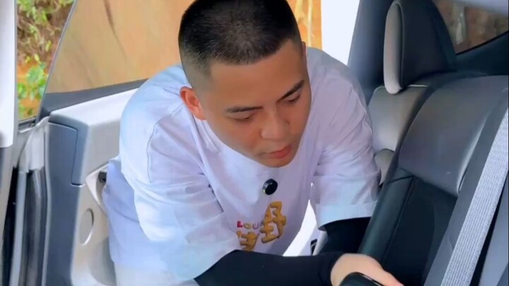 Tôi vừa rửa xe xong.