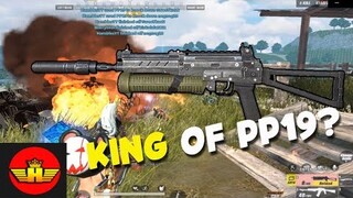 ROS: IS PP19 THE BEST GUN OVER POWER IN RULES OF SURVIVAL? "MONTAGE"
