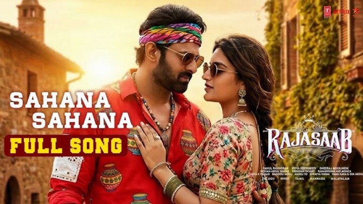 Sahana Sahana Promo Hindi The RajaSaab Prabhas Nidhhi Agerwal Maruthi Thaman S