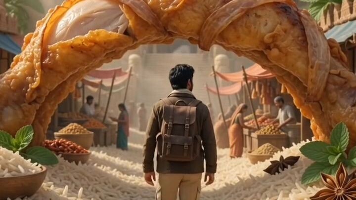 Welcome to Biryani City! 🍛✨ | Giant Food World | Miniature Fantasy #Shorts
