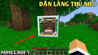 KHI DÂN LÀNG | CÓ CUỘC SỐNG CỦA NGƯỜI TÝ HON SẼ TN TRONG MINECRAFT SURVIVAL