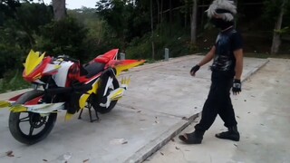 kakashi punya motor zoid..😁
