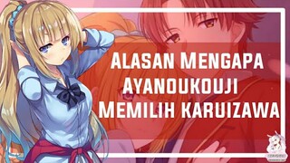 AYANOUKOUJI PACARAN DENGAN KARUIZAWA? INI ALASAN SEBENARNYA