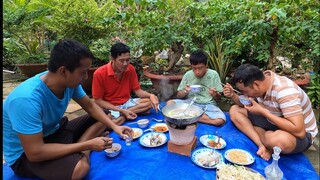 Lẩu chua cá tra sông. Chú cháu lai rai vài ly - Bin Đen Miền Tây # 218