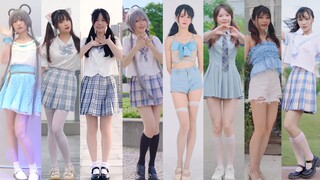 [Dance with 44 people] I Love U❤️ Luo Tianyi 10th Anniversary Large-scale Dance Relay