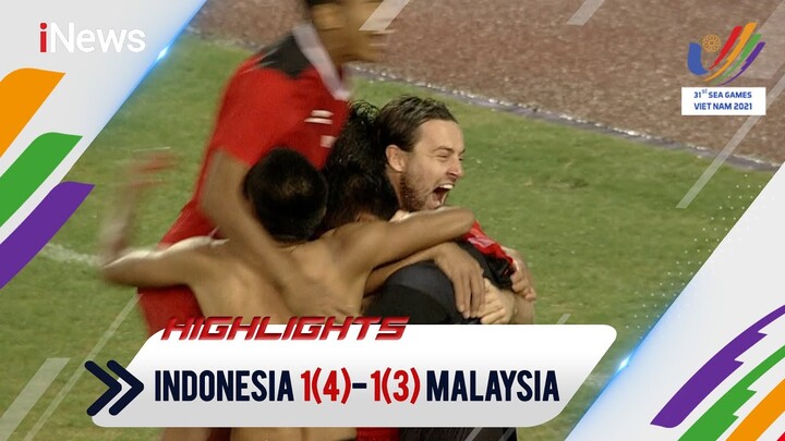 [HIGHLIGHTS] Indonesia  Vs Malaysia 1-1 (Pen 4-3) | SEA Games 2021 Sepak Bola