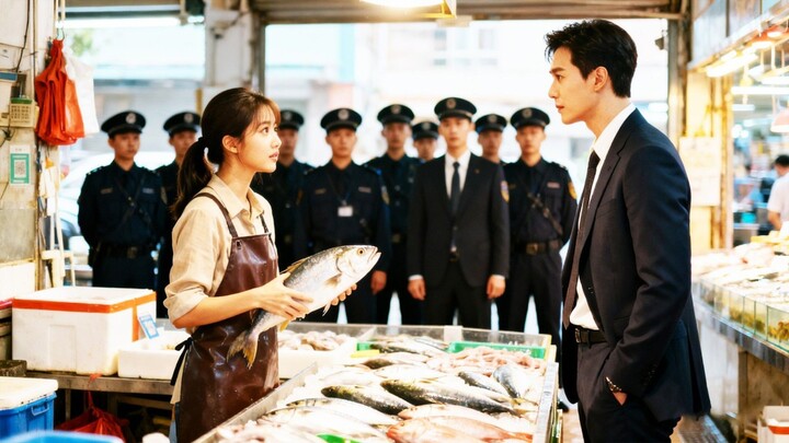 Miliarder dingin menolak semua wanita, tapi jatuh cinta pada gadis polos penjual ikan!