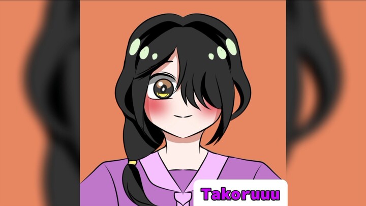 Fanart | Cewe Rambut Hitam