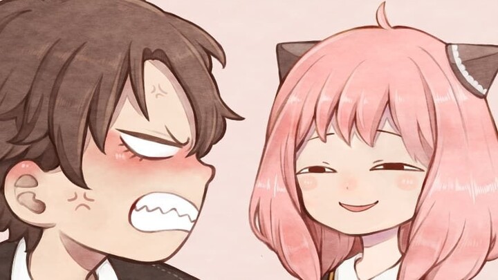 Anya×Damian (FanArt yang meresahkan tapi enak di pandang UwU|Spy×Family