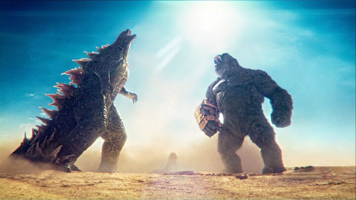 Godzilla x Kong - Godzilla kicked king kong | Powerful kick | Gojira kicks kong