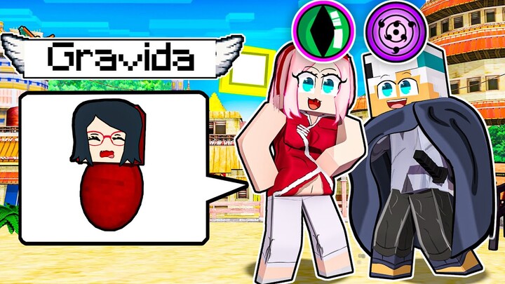 A SAKURA está GRAVIDA no MINECRAFT!