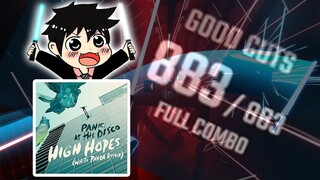 Beat Saber - High Hopes - PANIC! AT THE DISCO New DLC! FULL COMBO Expert+