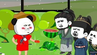 In the first episode, Xia Ren traveled through the Ming Dynasty and persuaded Zhu Yuanzhang to go to