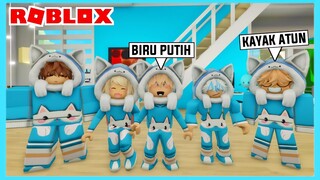 24 Jam Serba Warna Biru Putih Mirip Atun Di Roblox Brookhaven ft @Shasyaalala