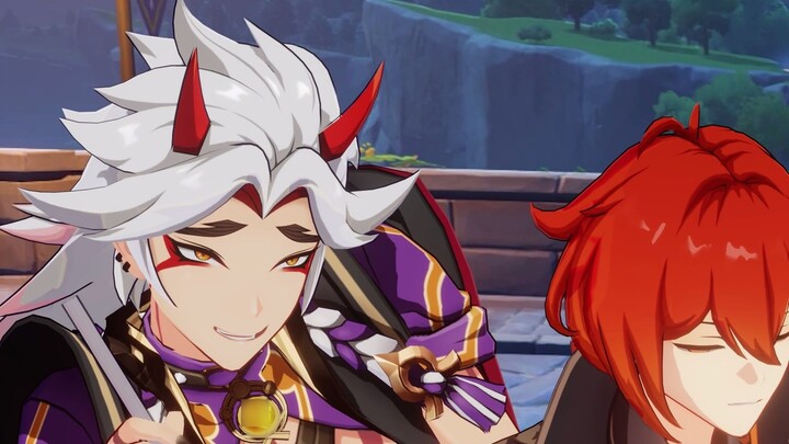 [Genshin Impact MMD] Đánh nhau sẽ chỉ khiến bạn cảm thấy có lỗi với anh trai mình (kaoge meme)