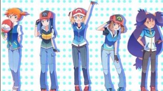 Tổng hợp tuổi thơ của các nữ anh hùng Pokémon qua các thời đại!