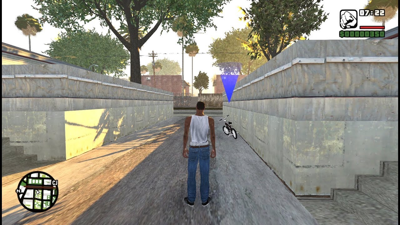 GTA San Andreas - PS2 Atmosphere RenderHook and Retexture Mods - BiliBili