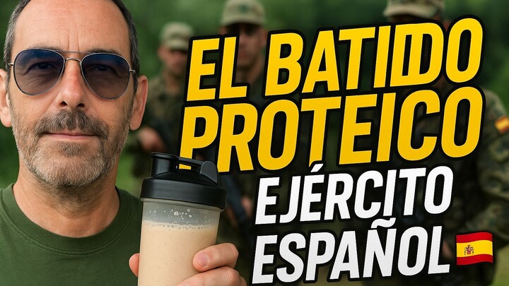 BATIDO PROTEICO EJERCITO ESPAÑOL