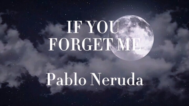 【Late Night Whisper】If You Forget Me (English ver.)