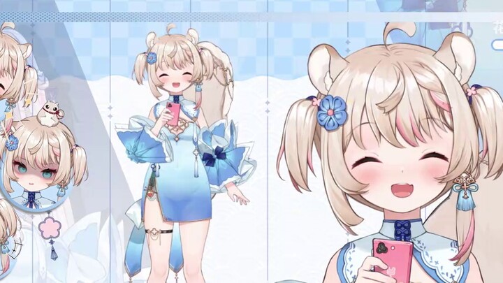 【Live2D model display】That kind of thing is not allowed~! ♡///