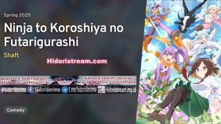 EPS 1 SUB INDO Ninja to Koroshiya no Futarigurashi