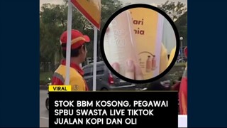 Kebijakan impor BBM yang digulirkan Menteri ESDM Bahlil Lahadalia bikin SPBU swasta kelabakan. Stok
