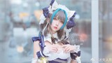 [Azur Lane cos][Lost Humanoid] Has your Cheshire cat entered the water?