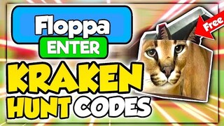 NEW (FLOPPA) KRAKEN HUNT UPDATE WORKING CODES 2022 in Roblox Slashing Simulator