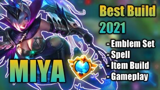 Miya Best Build in 2021 | Top 1 Global Miya Build | Miya Gameplay - Mobile Legends: Bang Bang