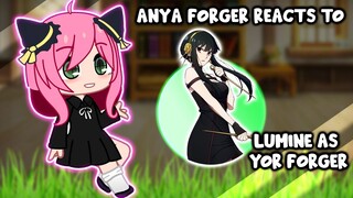 Spy x Family Reacts to Yor Forger as "Genshin Impact Character" || Gacha Club ||