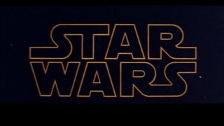 الافتتاحية الأصلية لفيلم حرب النجوم 1977