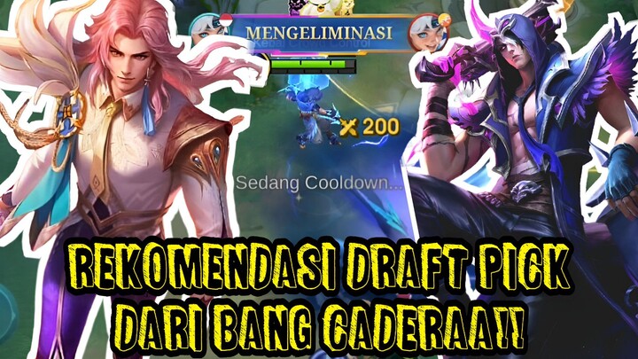 Nih dia draft pick high rank dari bang caderaa - Clip MLBB