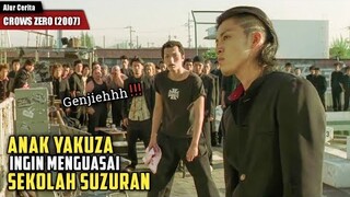 ANAK YAKUZA INGIN MENGUASAI SEKOLAH SUZURAN, Genji vs Serizawa | Alur Cerita Film Crows Zero 2007