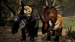 Path of Titans - Eotriceratops & Styracosaurus All Skins (Male & Female) (4K 60FPS)