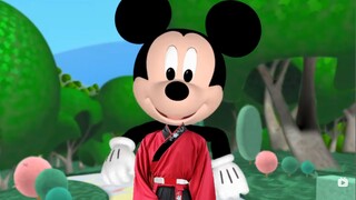 Ancient style Mickey~ I am here to show you my courtesy