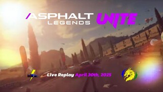 Asphalt Legends Unite Game Stream in the Evening | Game Live Replay | April 30th, 2025 (GMT+8)
