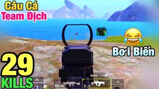 [PUBG Mobile] Chiến Thuật Vào Bo Đường Biển | Gặp Ngay Team Địch Tụ Tập Tắm Biển | T98