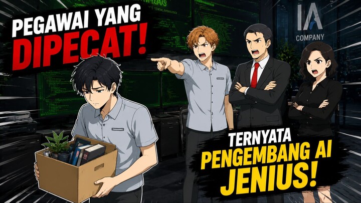 PEGAWAI YANG DIPECAT TERNYATA JENIUS AI - DIRENDAHKAN DAN DIANGGAP TAK BERGUNA - DRAMA ANIMASI