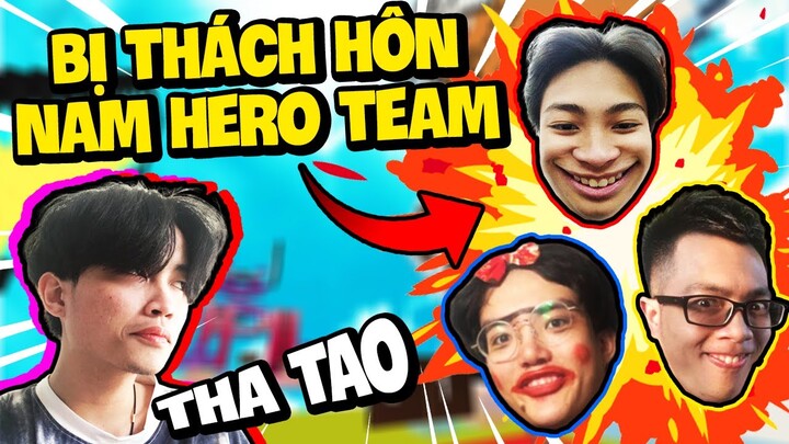 SIRO BỊ THÁCH THỨC HÔN CÁC THÀNH VIÊN NAM CỦA HERO TEAM *BỘ ĐÔI SIÊU QUẬY || PARKOUR KỂ CHUYỆN #114