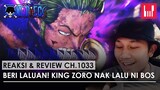 Reaction Chapter 1033 | PADU GILA!  (One Piece Malaysia Fan)