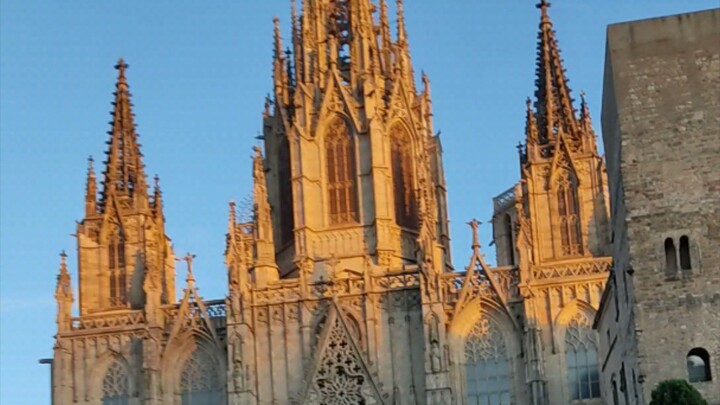 Cathedral barcelona spain