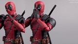 SHF? This should be called "Real Bone Sculpture" Deadpool! Bandai shf movie version of DeadPool Xiao