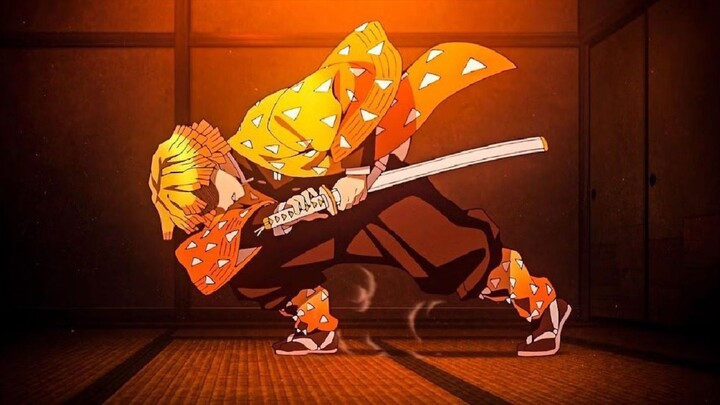 Zenitsu Sword Damage Nya Bikin Lawan Surend😱