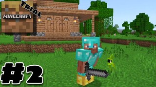 MINECRAFT TRIAL Survival Gameplay Part 2