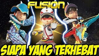 SIAPAKAH YANG TERHEBAT  Frostfire,Glacier,Supra | BoBoiBoy Elemental Fusion