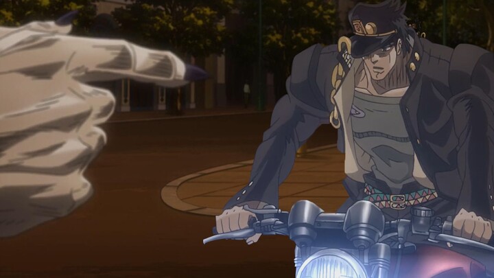 Jotaro chooses to escape