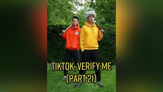 TikTok, verify me (Part 21) anime onepiece dragonball goku manga fy