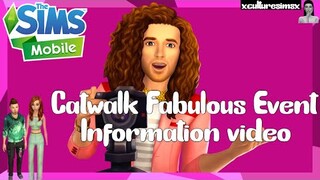 The Sims Mobile - Catwalk Fabulous Sweet Treat Event  Coming Sep 11 2019  | XCultureSimsX